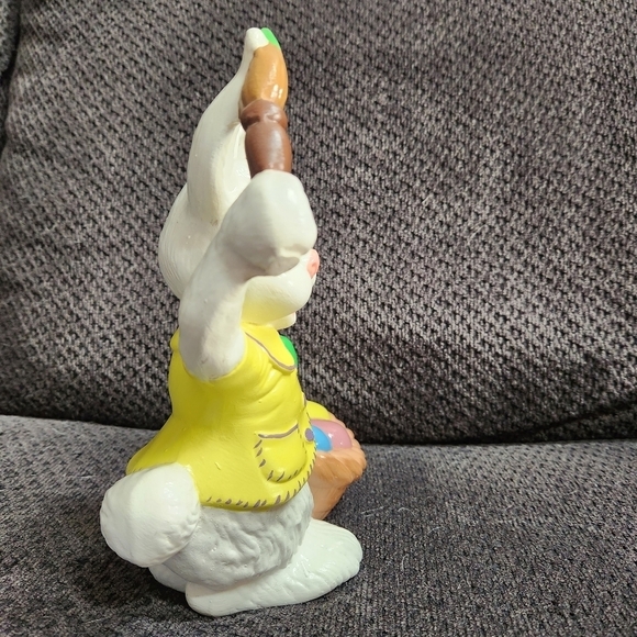 Hand Painted Easter Bunny Rabbit Painted Easter Eggs - Picture 3 of 7